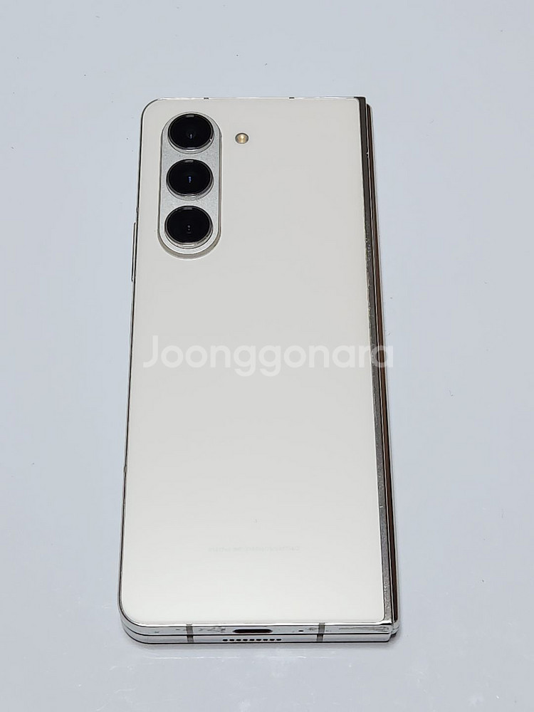 갤럭시Z폴드5 512G 무잔상 크림 53778--4