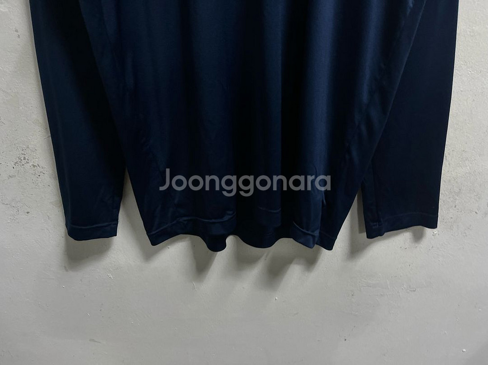 110 아디다스 기능성 스판 긴팔티--2