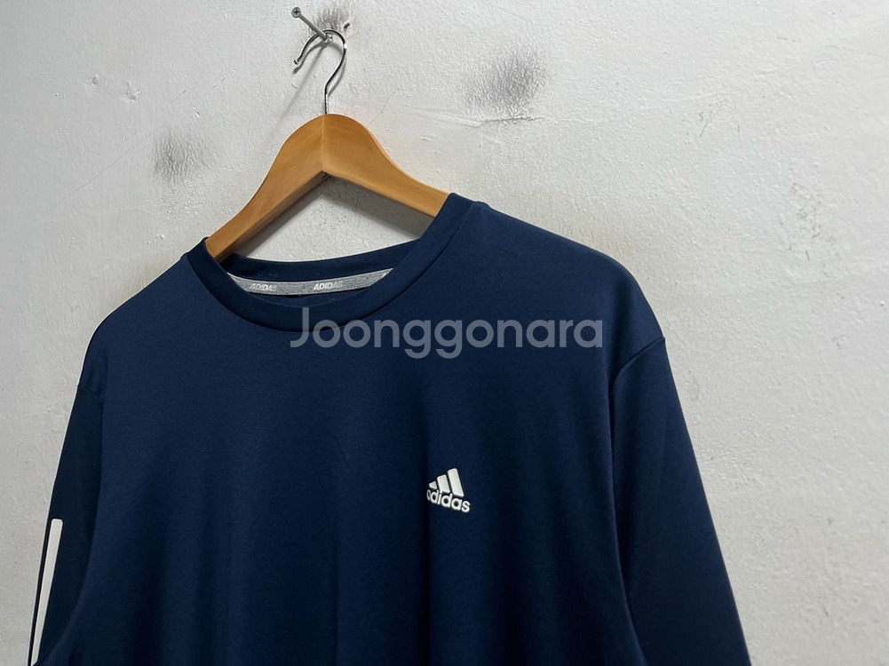 110 아디다스 기능성 스판 긴팔티--1