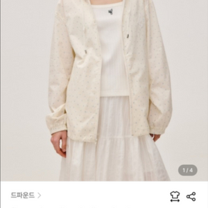 드파운드 플라워 후디 윈드브레이커
