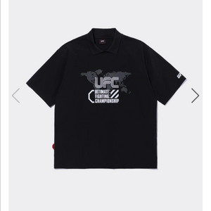 UfC 폴로 우븐 오버핏 티셔츠 새상품