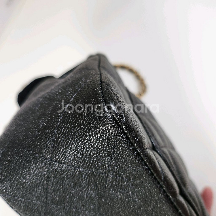 샤넬뉴미니탑핸들캐비어(양품사용감S급)--7