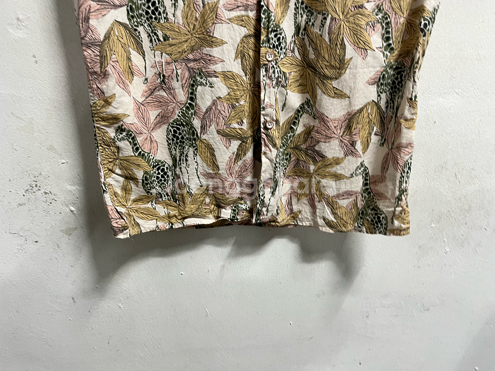 95-100 ZARA 자라 반팔 셔츠 남방--2