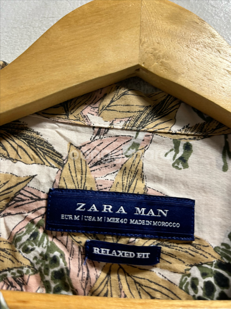 95-100 ZARA 자라 반팔 셔츠 남방--3