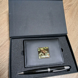 고급 가죽명함지갑 세트 팝니다