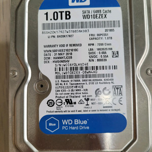 하드디스크 HDD 1000GB + 500GB 1만5천