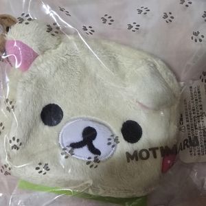 리락쿠마 코리락쿠마 얼굴 파우치 봉제인형
