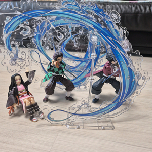 Shf 귀멸의칼날 탄지로 , 물불 호흡 파츠 일괄판매
