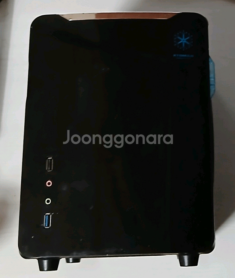 미니 소형 데스크탑 PC 파워만 빠진것 팝니다--0