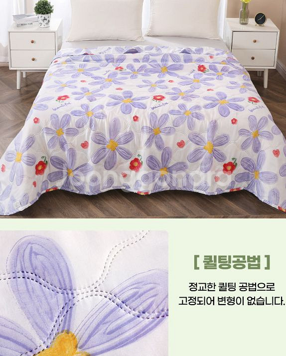 새상품 무료배송 수량별할인 패드 겸용 차렵 이불--4