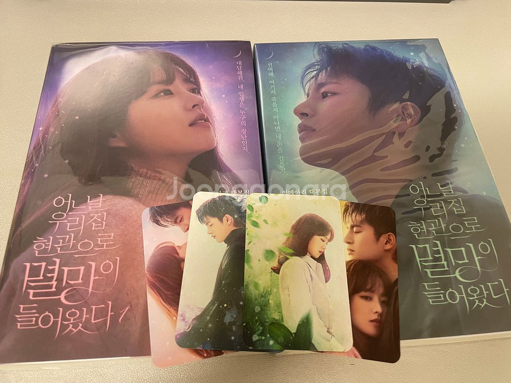 어느날 우리집 현관으로 멸망이 들어왔다 대본집 1,2권--0