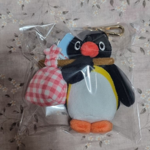 새상품 핑구 보따리 키링 인형 가방고리 펭귄 인형