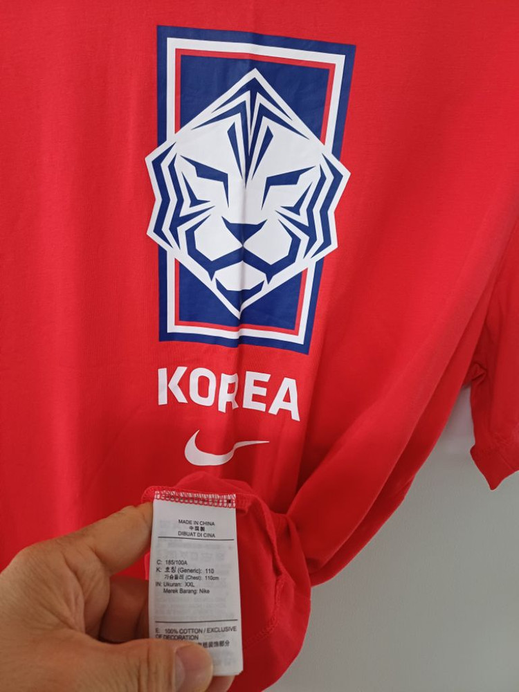 나이키 축구 국대 반팔티셔츠 (여110.남105) 이미지