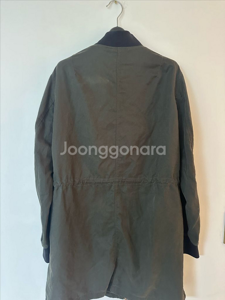 H&M 카키 봄버 자켓--3