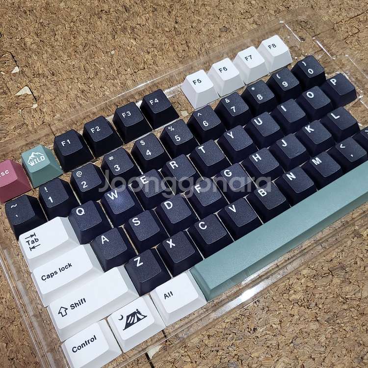 (반택포함)알리발 gmk 캠핑 키캡 셋트--1
