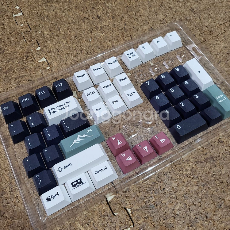 (반택포함)알리발 gmk 캠핑 키캡 셋트--2