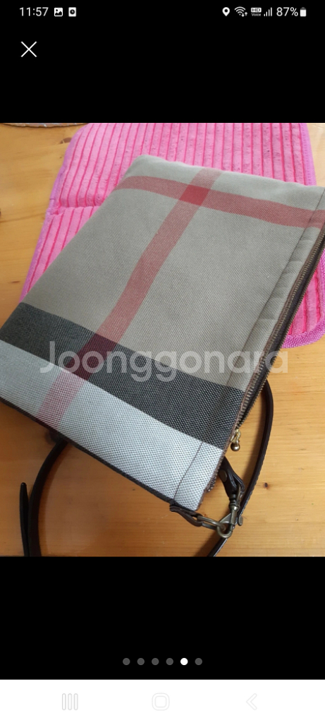 여성 가방 (천 크로스가방)--4