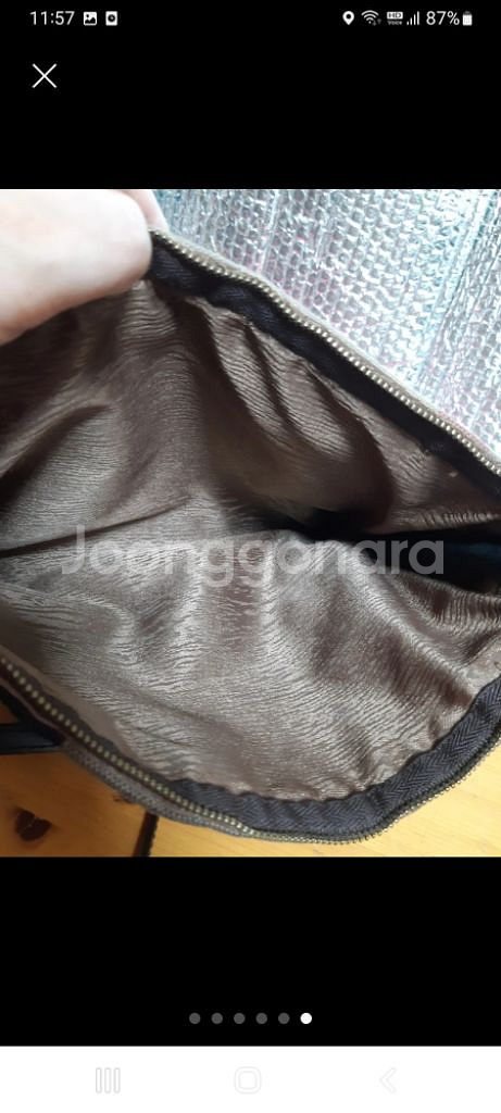 여성 가방 (천 크로스가방)--5