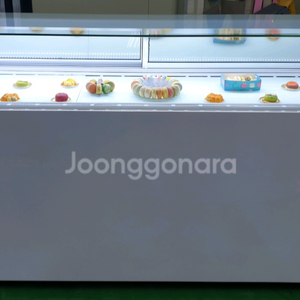 카페용 대형 마카롱 샌드위치 냉장 쇼케이스
