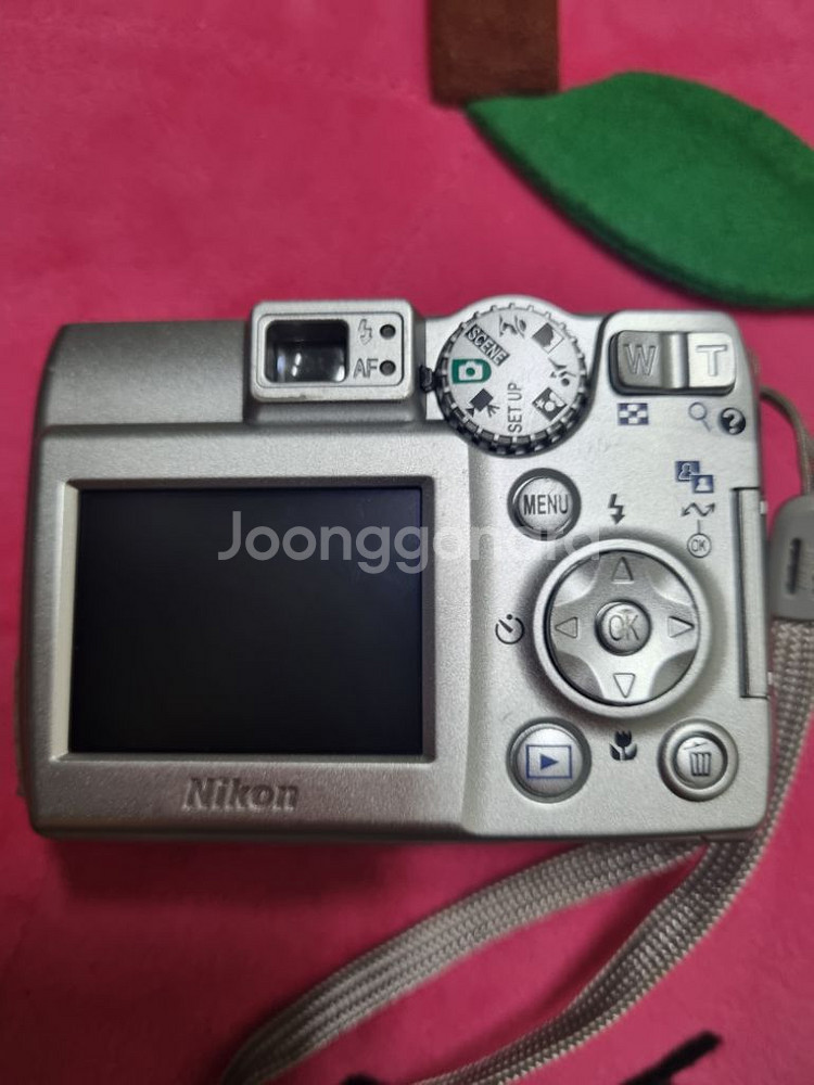 니콘 쿨픽스 4500 레트로 디카 빈티지 카메라--2