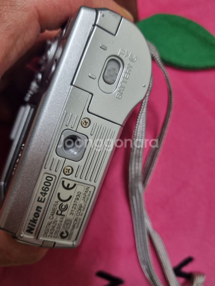 니콘 쿨픽스 4500 레트로 디카 빈티지 카메라--3