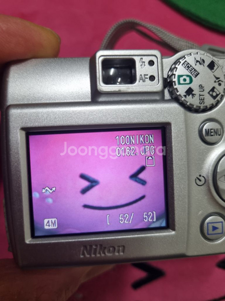 니콘 쿨픽스 4500 레트로 디카 빈티지 카메라--4