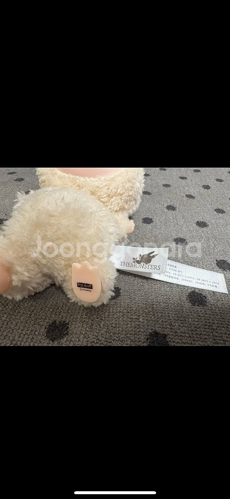 *새상품)라부부5종 인형키링 피규어--4