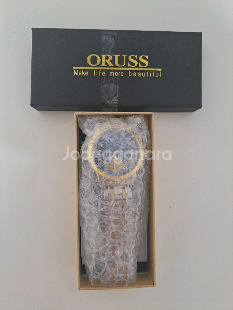 새상품! ORUSS 쿼츠 남성용 시계--7