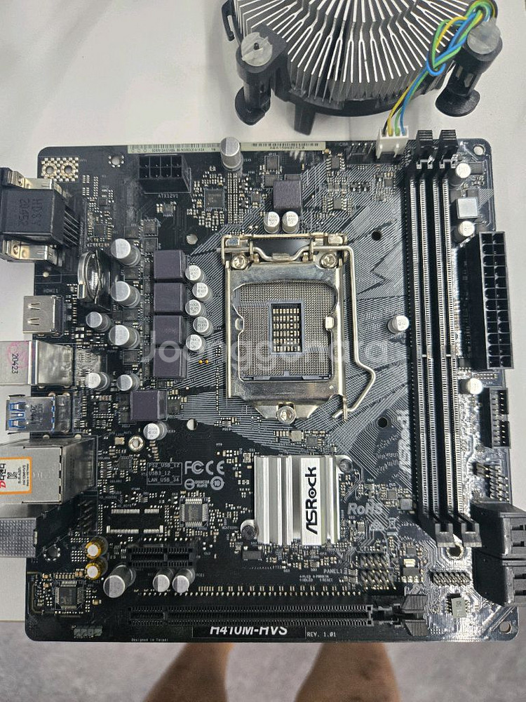 컴퓨터부품 H410m 보드--0