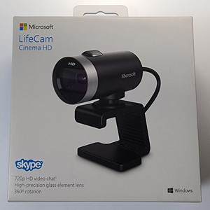 MS정품LifeCam Cinema720HD +로지텍캠