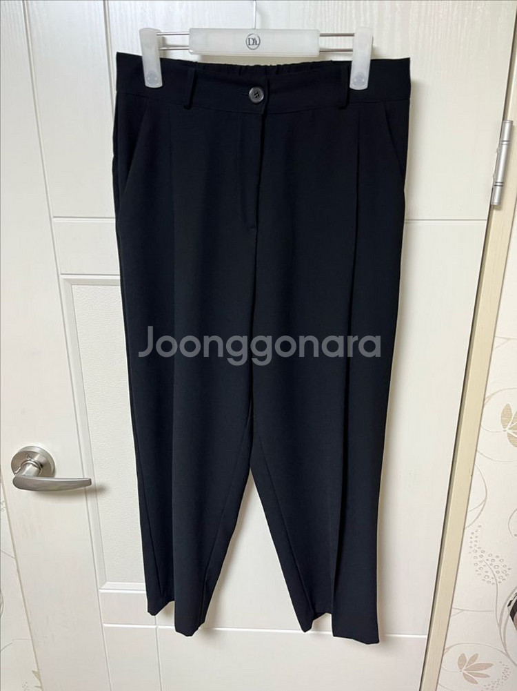데일리룩 질샌더밴딩썸머슬랙스--1