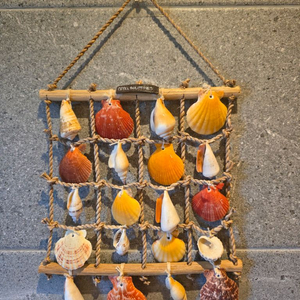 조개 벽걸이 장식품