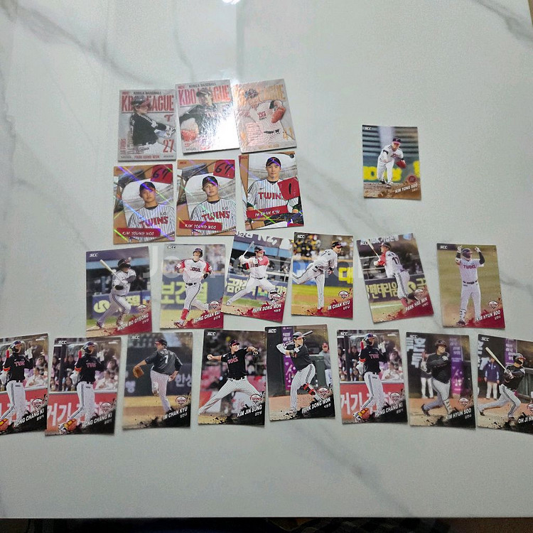 2025 KBO 카드(기아 한화 롯데 엘지 엔 쓱 킅)--5