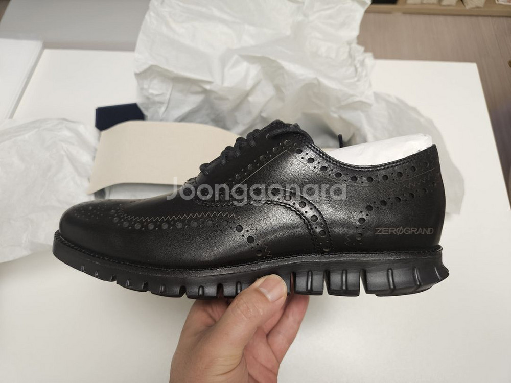 [8.5W] 콜한 나이키 제로그랜드 윙팁 옥스포드 블랙--4