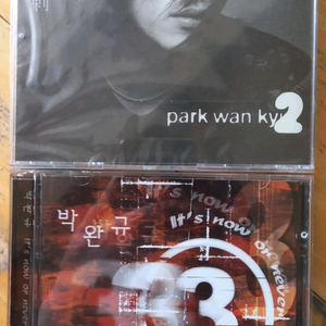 박완규 2집 3집 앨범 2종 일괄판매 (CD)