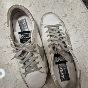 골든구스 슈퍼스타 화이트 실버탭