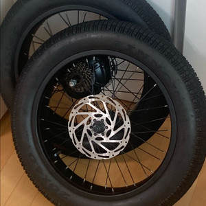모페즈 750w 20인치 전기자전거 휠셋