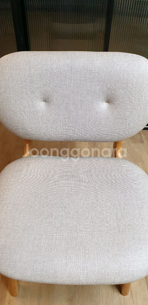 동서가구 비스 낮은 원목의자--2