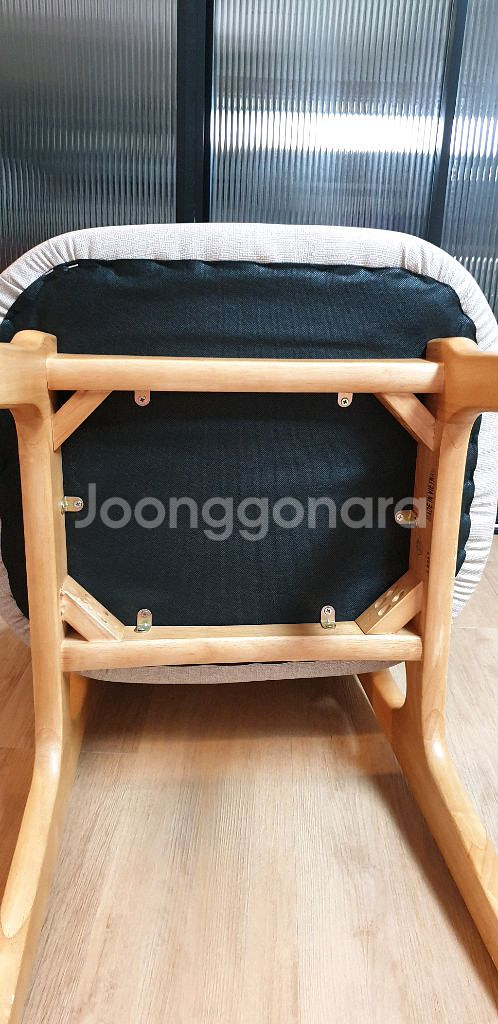 동서가구 비스 낮은 원목의자--7