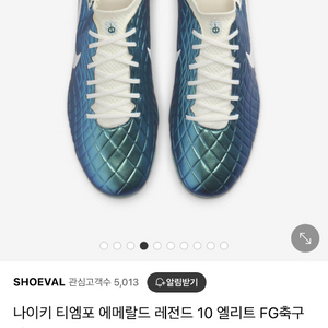 나이키 티엠포 에메랄드 레전드10 엘리트fg