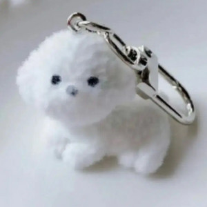 강아지 고양이 키링 3종