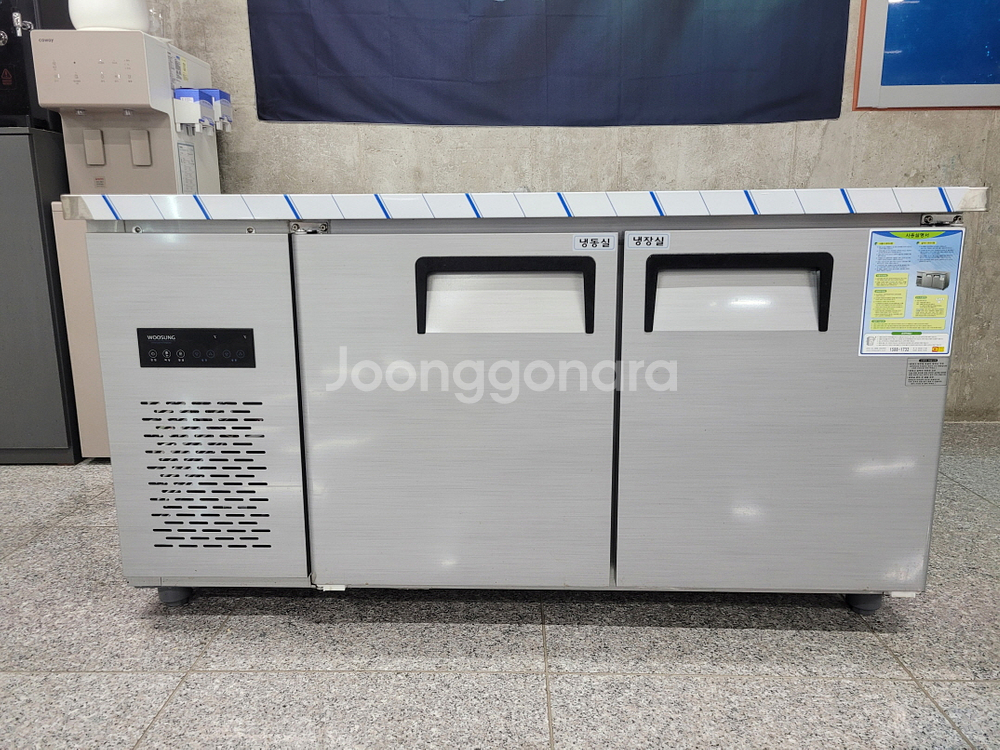 우성 테이블 냉장냉동고, 올스텐, 1500*700--0