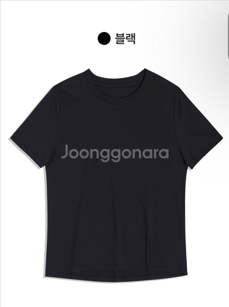안다르 에어리핏 스탠다드핏 반팔티셔츠 여성반팔티셔츠 반--2