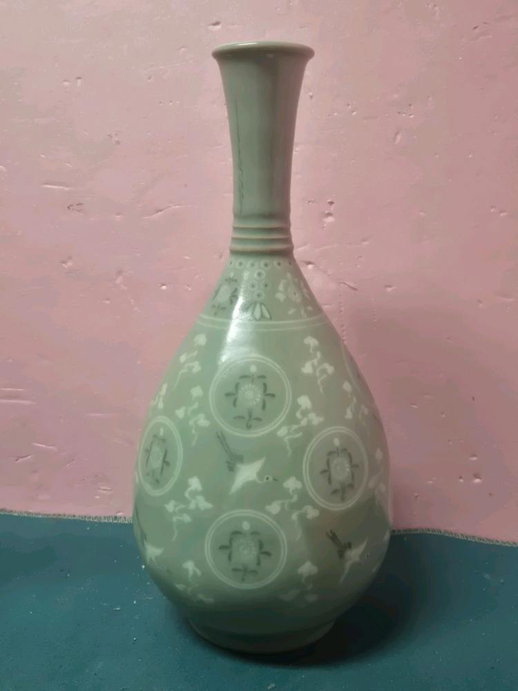 강진청자(국화문)관요 이미지