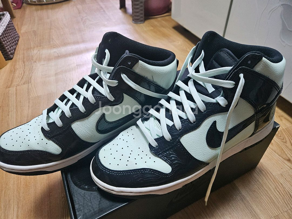 Nike Dunk High Barely 나이키덩크하이--2