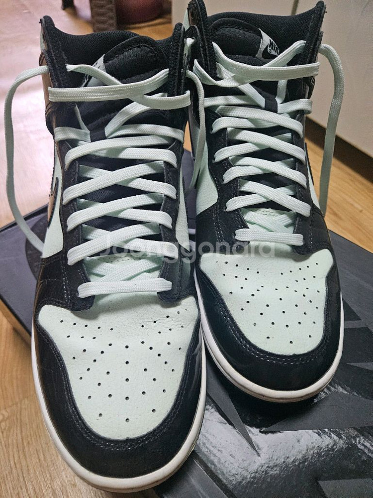 Nike Dunk High Barely 나이키덩크하이--3