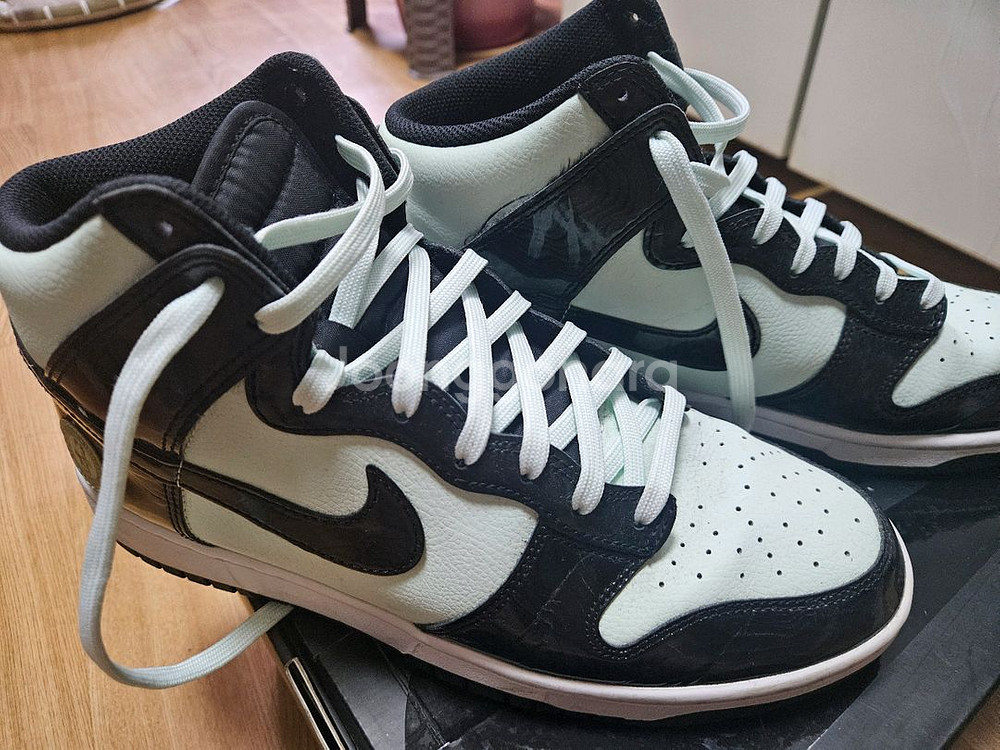 Nike Dunk High Barely 나이키덩크하이--1