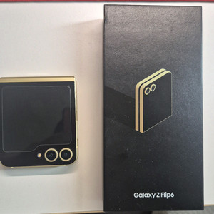 SKT 갤럭시 Z플립6 옐로우 256GB S급