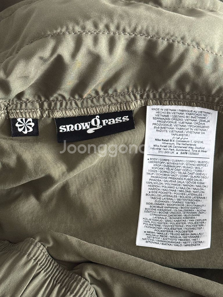 [US L] 나이키 acg 스노우그래스 카고 쇼츠--7