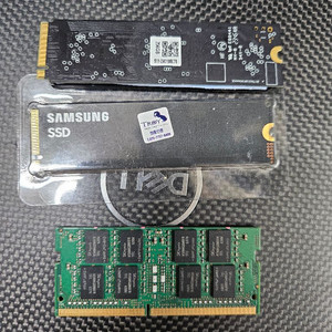삼성 SSD / 파이슨 SSD / 하이닉스 DDR4 메